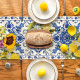 Lemon Pattern Table Runner